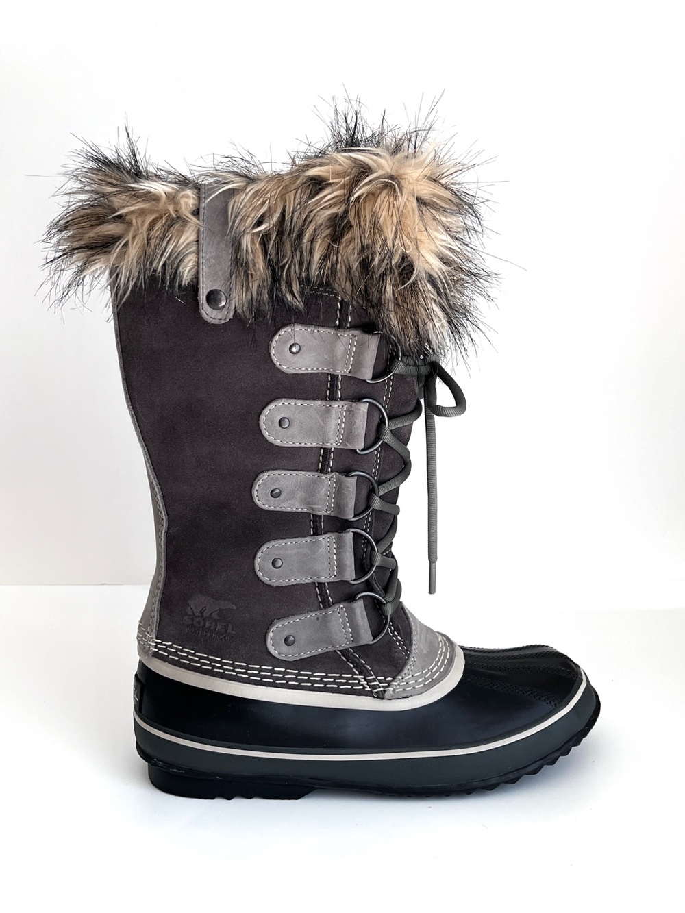 SOREL Joan of Arctic Waterproof Faux Fur Snow Winter Boots